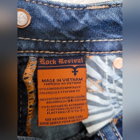 Rock Revival Stephan Skinny Jeans - Picture 6 of 6